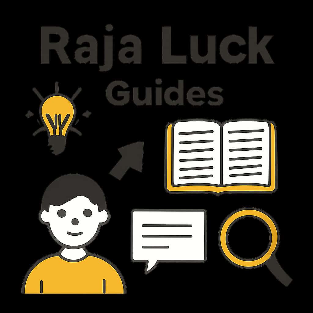 An educational diagram related to Raja Luck Guides.