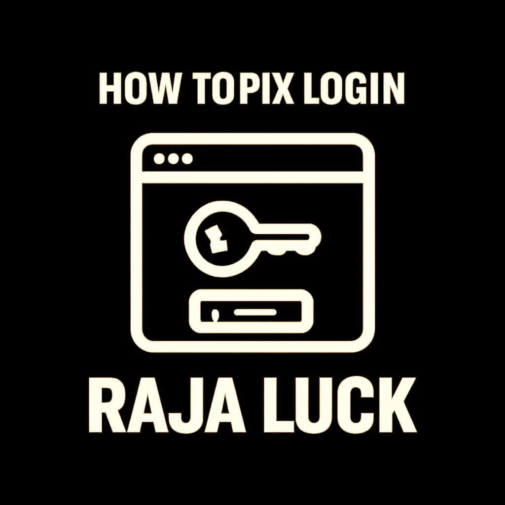 An icon representing login troubleshooting for Raja Luck.