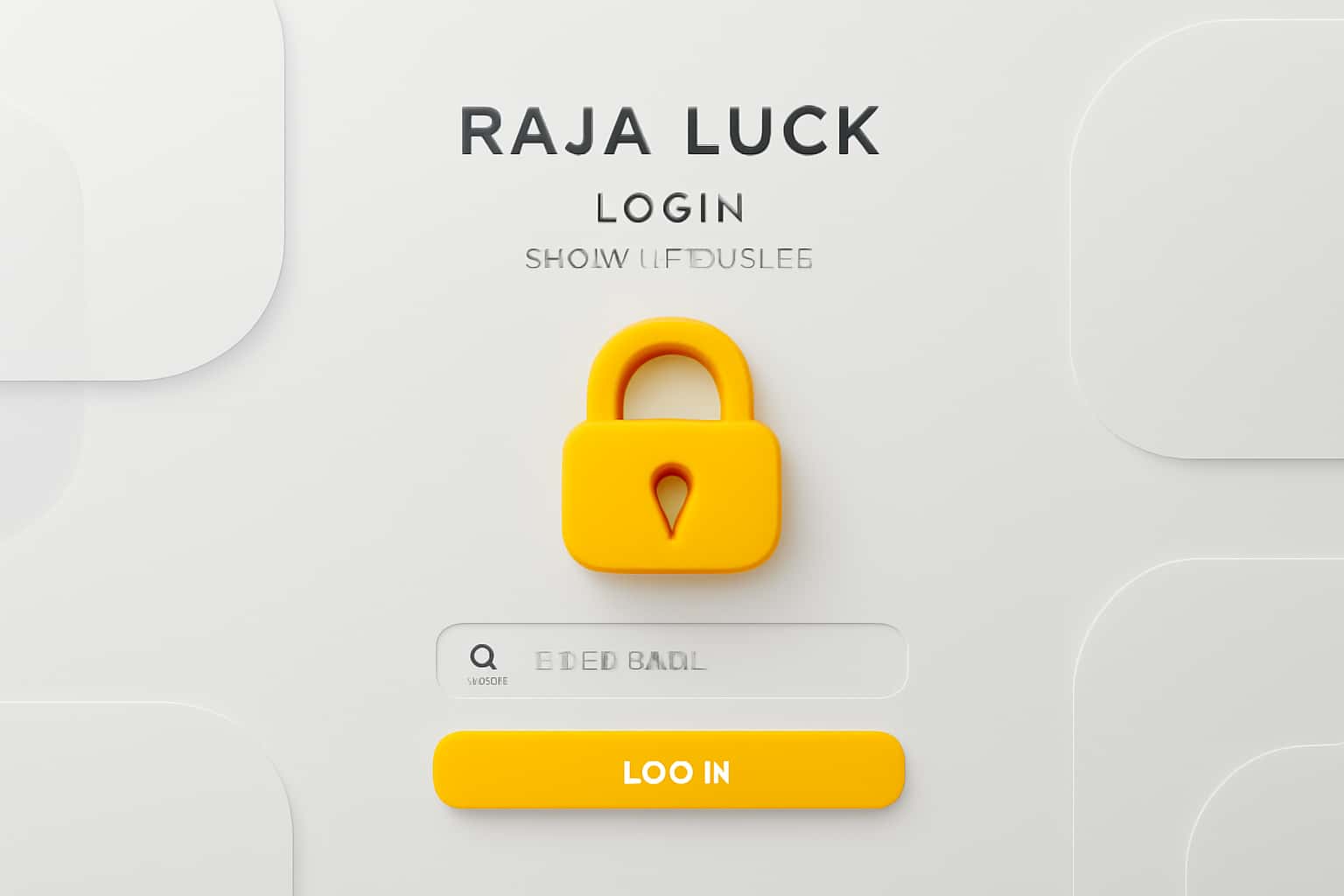Raja Luck Login - Secure Access Interface
