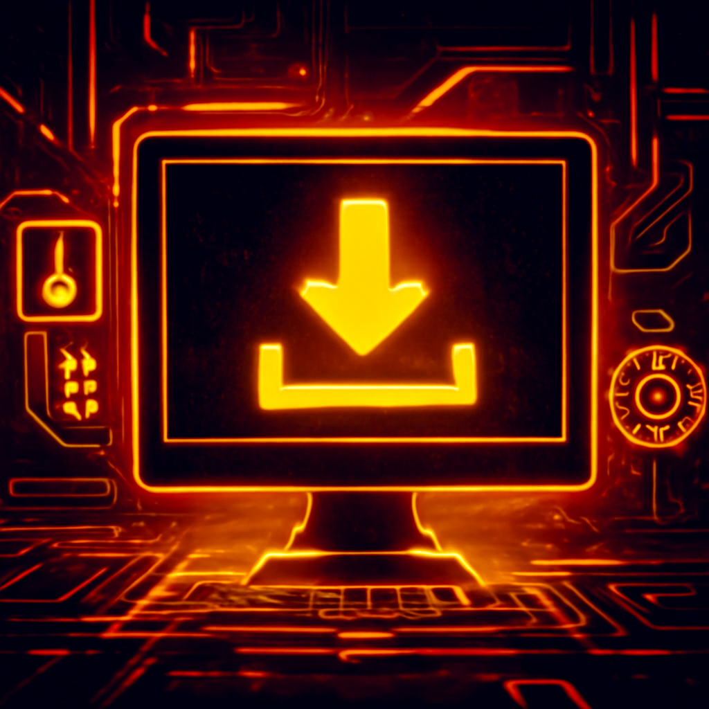 Diagram depicting steps for the Raja Luck app update installation process.