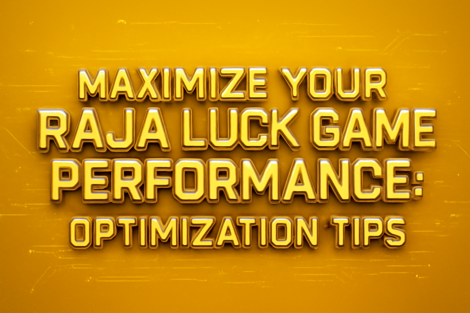 An informational scene depicting the Raja Luck Update Process Guide with clear text.