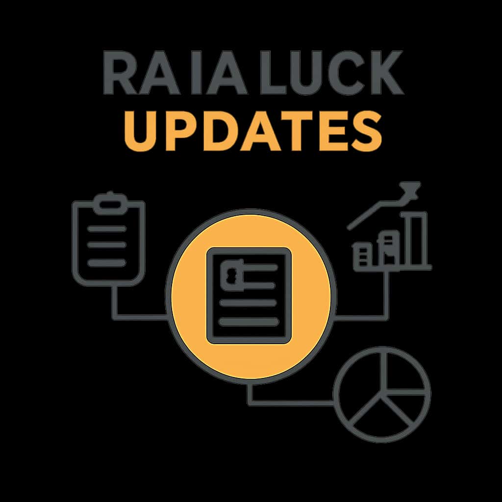 Illustration depicting the key features of Raja Luck updates.